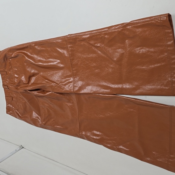 Free People Star Crossed Lovers patent leather straight leg pants - Picture 13 of 16